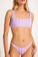 Square Neck Bikini Set – Modern Structure, Sustainable Comfort