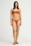 Upcycled Halter Bikini Set – Clean Lines, Timeless Fit, Waste-Free Fabric